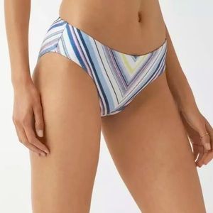 Women’s multicolor line of sight retro bikini bottom Splendid size S new